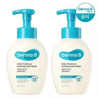[공식] 더마비 데일리 모이스처 포밍 핸드 워시 500ml x2개+튜브견본(랜덤)