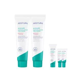 [본사직영]에스트라 에이시카 365 리페어 크림pH4.5 60ml 2개 + 크림 10ml 1개 + 세럼7ml 2개
