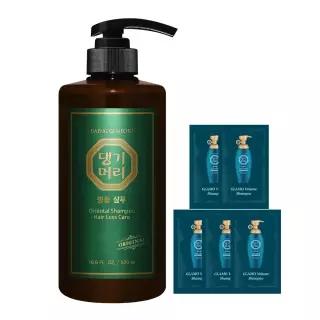댕기머리 오리지널 명품 샴푸 500ml+샴푸 5매 전통 오리지널 프리미엄 한방 탈모샴푸