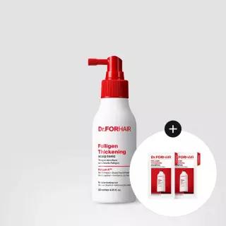 닥터포헤어 볼륨강화 두피영양제 폴리젠 씨크닝 스칼프 토닉 120ml+씨크닝 샴푸10mlx2