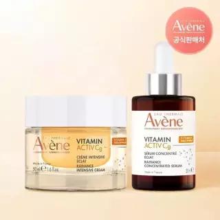 아벤느 비타민 액티브 Cg 래디언스 크림 50ml+세럼 30ml