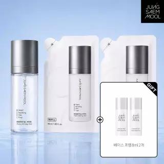 에센셜 물 마이크로 피팅 미스트 55ml 리필팩 듀오 기획세트(+ 베이스프렙 8ml 2개)