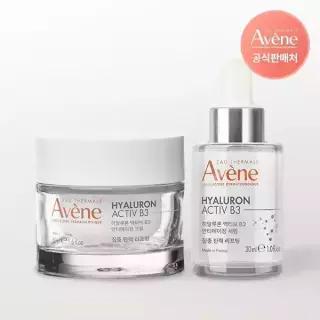 아벤느 히알루론 액티비 B3 안티에이징 크림 50ml+세럼 30ml