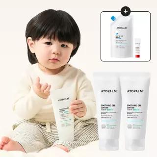 아토팜 수딩 젤 로션 160mlx2개 /태열열감진정 [GIFT 탑투토250ML+로션20ML 10/3~4]
