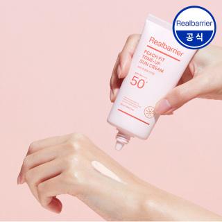 [공식] 리얼베리어 피치 핏 톤업 선크림 50ml (+폼30ml+랜덤견본3매)