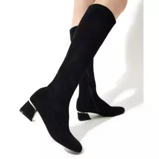 엠.무크 마야스판롱부츠 블랙 516223702UA