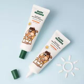 [2개] 앙또미뇽 아기 선크림/선쿠션 모 SPF50 무기자차 유아 베이비 선앰플 어린이 키즈 초등학생
