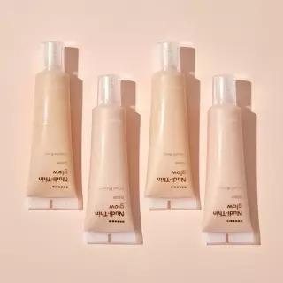 [한스킨 BEST] 누디씬 글로우 베이스 30ml SPF35 PA++ (쿨블라썸/바닐라베이지)