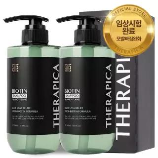 [1+.1]테라피카 비오틴 탈모샴푸 500ml 2개 임상완료