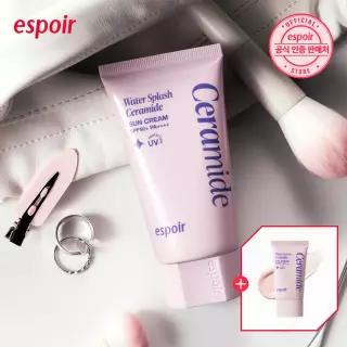 에스쁘아 NEW 워터 스플래쉬 선크림 세라마이드 50ml (+선크림 20ml)