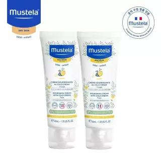 무스텔라 너리싱 크림 위드 콜드 크림 40ml 2개