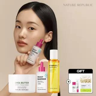 [기본50%+추가10%+카드12%] 네이처리퍼블릭 환절기 피부 기초전(기초세트/미백케어/선블럭/샴푸/마스크팩)