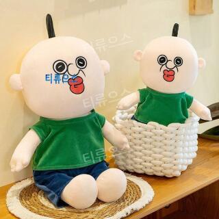 캐릭터 귀여운 빵빵이 인형 빵빵아 티류으스