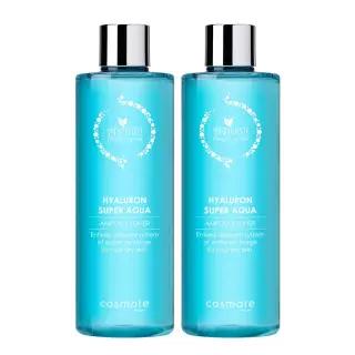 히아루론 수퍼 아쿠아 앰플토너 420ml+에멀전 300ml 여성 스킨로션 기초화장품 세트 수분 보습 주름 미백