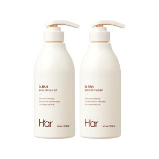 하아르 닥터란 탈모증상완화 계란유래 단백질 샴푸 달걀샴푸 2개 500ml
