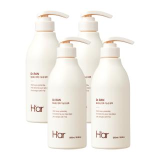 하아르 닥터란 탈모증상완화 계란유래 단백질 샴푸 달걀샴푸 4개 500ml