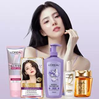 로레알파리 헤어 신상 런칭기념 BEST 제품 역대급 혜택!/ 헤어팩/오일/염색약/샴푸