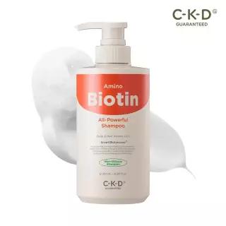 CKD 아미노비오틴 올파워풀 샴푸 500ml / 탈모 증상 완화 기능성 + 뿌리 볼륨 케어