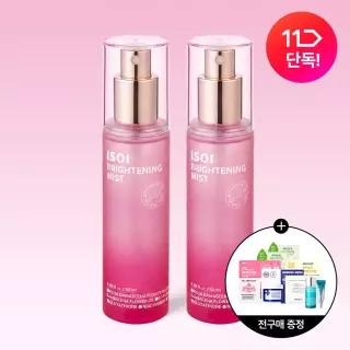 [BEST][1+.1] 아이소이 브라이트닝 미스트(PDRN 안색토닝 미스트) 100ml*2