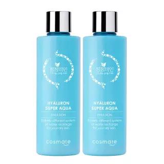 히아루론 수퍼 아쿠아 에멀전 300ml 2개 여성 로션 기초 화장품 대용량 수분 보습 영양 주름 미백 기능성