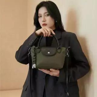 미르바네스 라운드 미니멀 투웨이 토트백1658