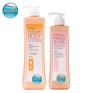 바세린 올데이 바디로션+핸드크림 /1000ml+500ml
