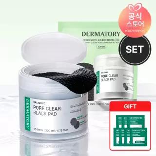 살리시닉 포어 클리어 블랙패드(70매)+블랙 리필(30매) [GIFT] 포어 트러블 멜팅패드 7매