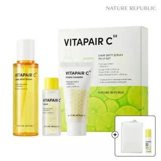 [네이처리퍼블릭/기획세트] 비타페어C 잡티세럼 90ml 대용량 세트 (+ 비타페어C 화이트닝 앰플, 화장솜 20P)