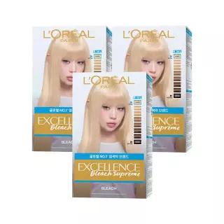로레알파리 엑셀랑스 블리치(탈색제) 3개
