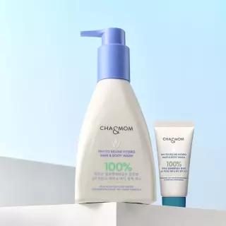 차앤맘 피토세린 하이드로 헤어 앤 키즈 아기 바디워시 300ml + 워시 30ml 추가증정