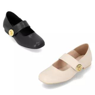 엘칸토 인텐스 여성 폴더블 메리제인 플랫슈즈 1.5cm LCWD93I613