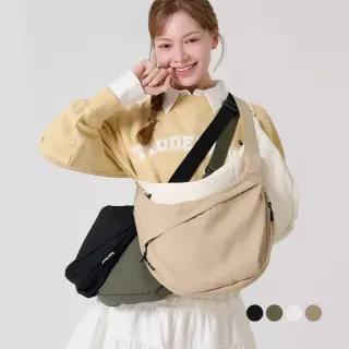 트래블라라 반달 여행용 크로스백 해외 미니백 가벼운가방 슬링백 크로와상백