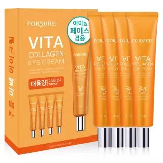 포슈어 미백 비타 콜라겐 아이크림 45ml 4개 세트 탄력 보습