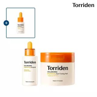 [SET] 셀메이징 비타C 브라이트닝 앰플 30ml + 토닝 패드 70매 (+비타앰플 10ml)