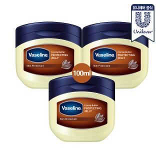 바세린 프로텍팅 젤리 코코아 100ml 3개입