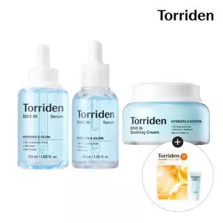 [SET] [NEW] 다이브인 저분자 히알루론산 세럼 50ml+40ml+[NEW] 수딩크림 100ml (+수딩크림 20ml+비타마스크 1매)