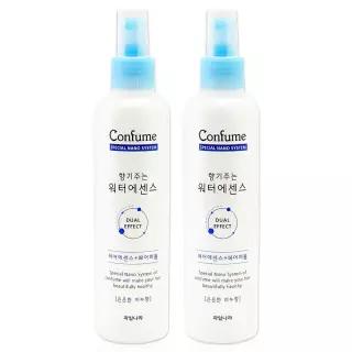 컨퓸 향기주는 워터에센스 252ml 2개 은은한 비누향 장미향 헤어에센스 퍼퓸을 한번에