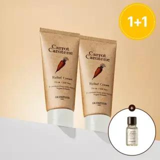 [스킨푸드][1+1]캐롯 카로틴 릴리프 크림 70ml + (증정)토너14ml
