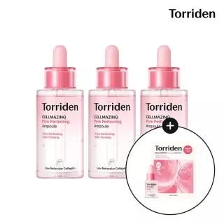 [단독] 토리든 셀메이징 저분자 콜라겐 모공 탄력앰플 30ml X 3개 (+모공 앰플 10ml+마스크 1매)