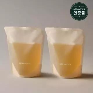 아로마티카 라이프 레몬그라스 탈모 샴푸 500ml (리필) 2개