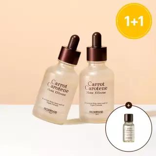 [스킨푸드][1+1]캐롯 카로틴 모이스트 이펙터55ml + (증정)토너14ml
