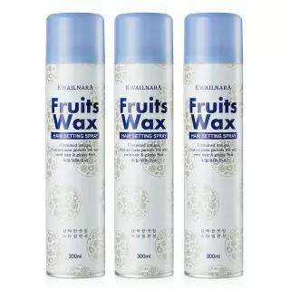 후르츠왁스 헤어스프레이 300ml 3개 강력한 고정 세팅력 