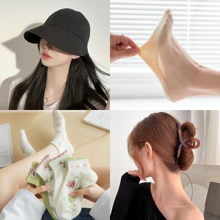 삭스팡 최대 20켤레 남성 여성 학생 겨울신상 양말 스니커즈 카바 중목 장목 등산 요가 헤어ACC 머리끈 헤어집게 집게핀