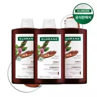 클로란 퀴닌 에델바이스 샴푸 400ml 3개