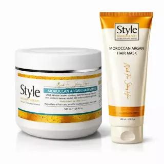 모로칸 아르간 헤어팩 500ml 200ml 2종 극손상 손상모 복구 단백질 트리트먼트 헤어마스크