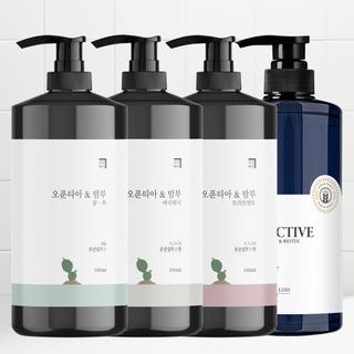 살림백서 대용량 샴푸 1L 2개 외 트리트먼트/바디워시/로션/탈모샴푸/클렌징폼 헤어바디 모음