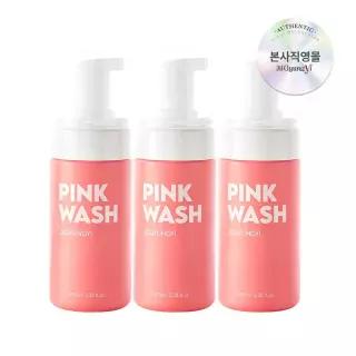 [질경이] 퍼퓸 여성청결제 핑크자몽 폼 워시 100ml 3개
