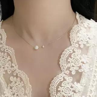 [라일리쥬얼리] Rly 여성 진주 악세사리 목걸이 포인트 패션