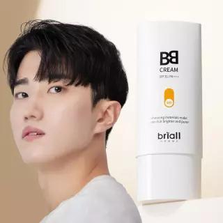 남자 비비 크림 피부 톤 보정 수염자국 커버 남성 내추럴 메이크업 썬 bb크림 1030125