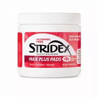 스트라이덱스 맥스 플러스 여드름성 피부 각질 피지 케어 패드 55매입 1통